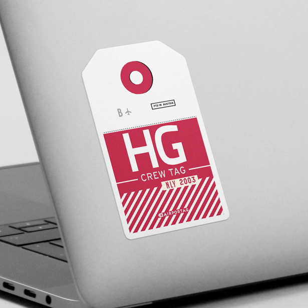 HG - Sticker - Airportag