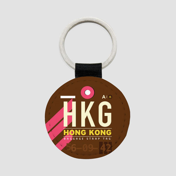 HKG - Round Keychain