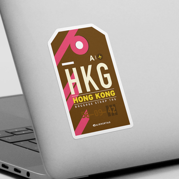 HKG - Sticker - Airportag