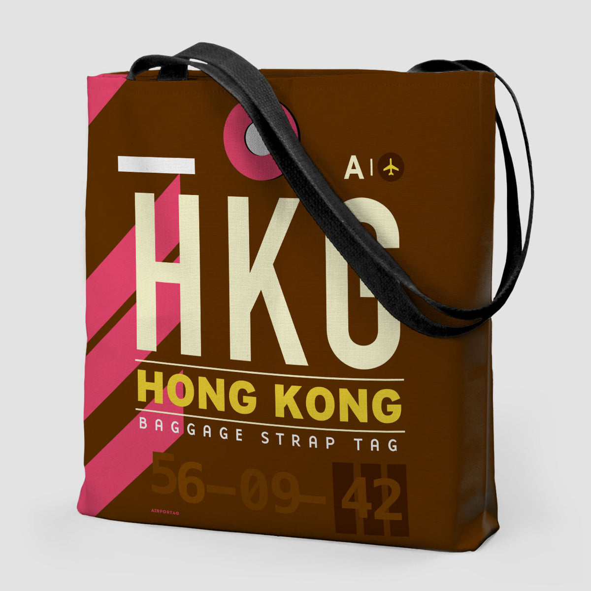 Tote Bag HKG Hong Kong Intl Airport