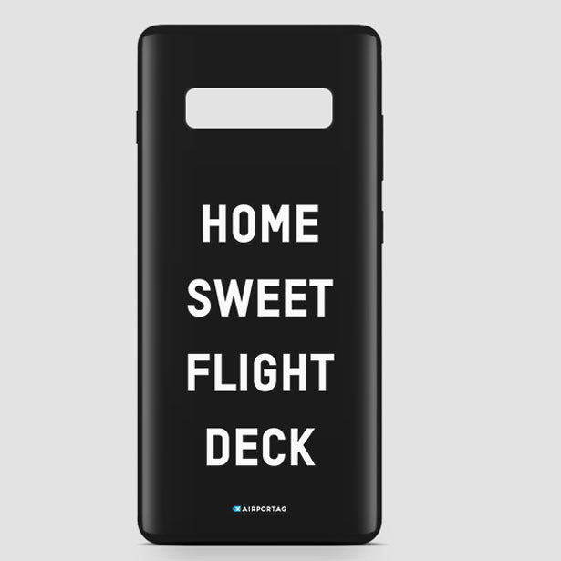 Home Sweet Flight Deck - Phone Case - Airportag