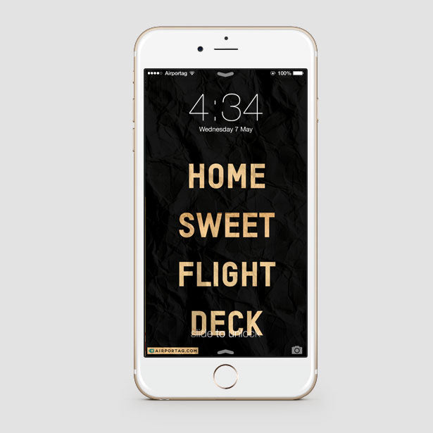 Home Sweet Flight Deck - Mobile wallpaper - Airportag