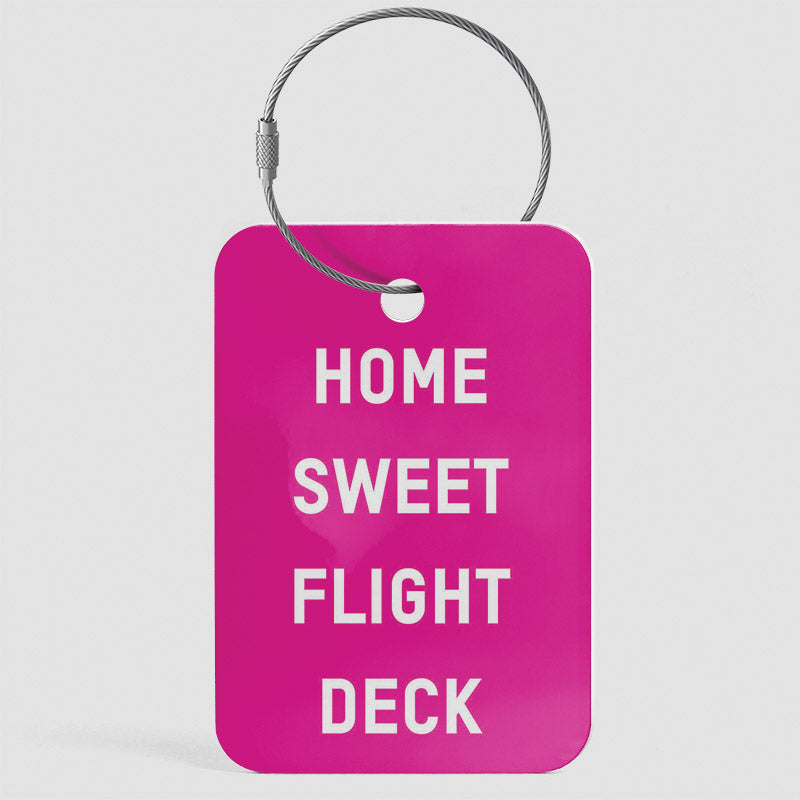 Home Sweet Flight Deck - ラゲッジタグ