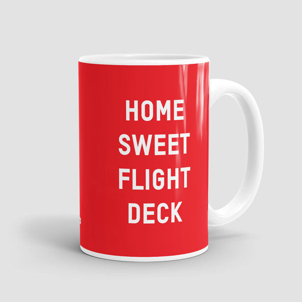 Home Sweet Flight Deck - Mug - Airportag