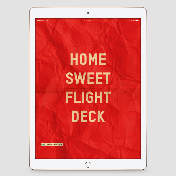 Home Sweet Flight Deck - Mobile wallpaper - Airportag