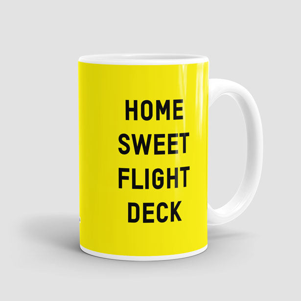 Home Sweet Flight Deck - Mug - Airportag