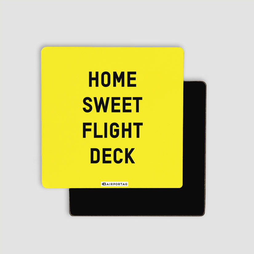 Home Sweet Flight Deck - Magnet