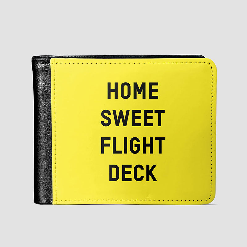 Home Sweet Flight Deck - Men's Wallet