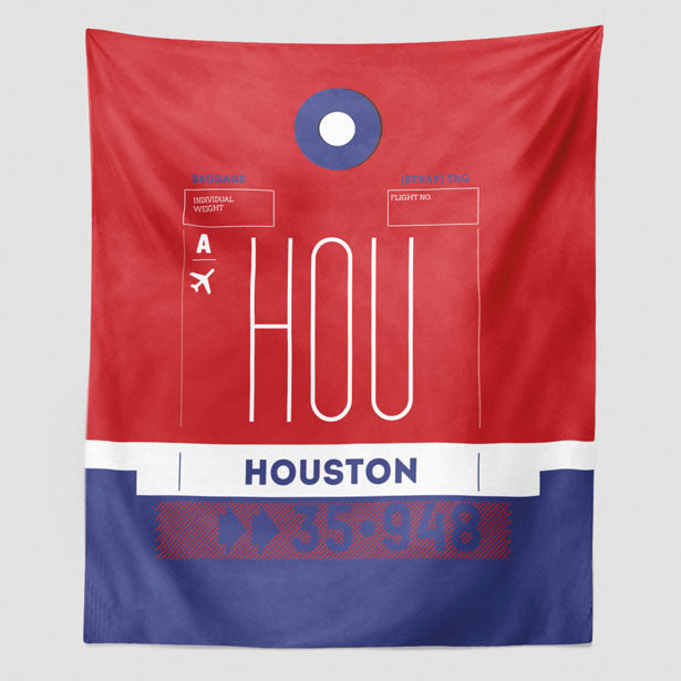HOU - Wall Tapestry - Airportag