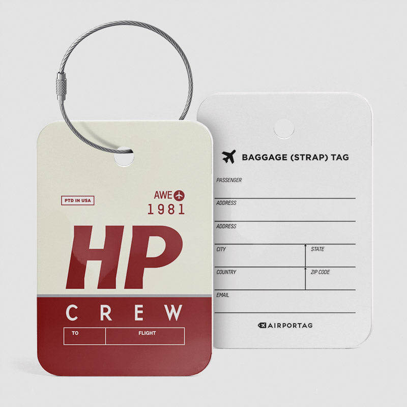 HP - Luggage Tag
