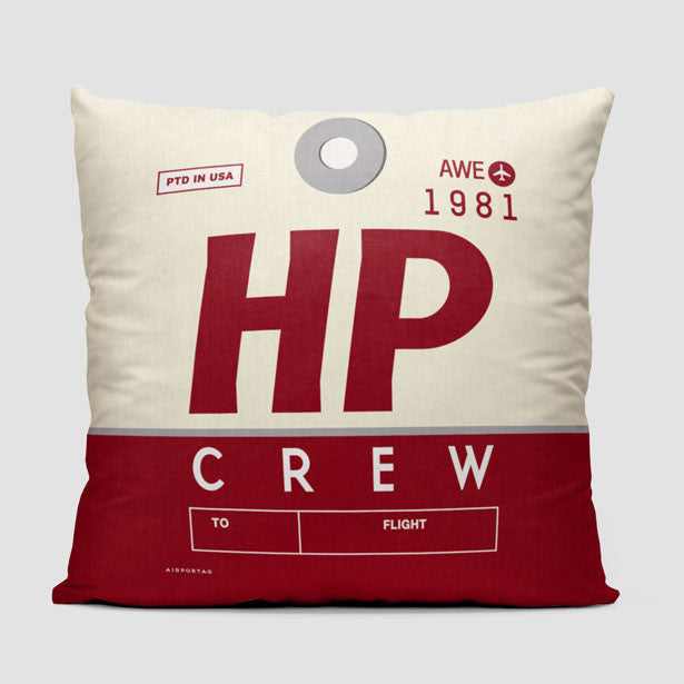 HP - Throw Pillow - Airportag