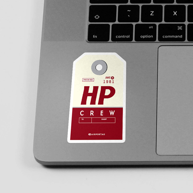 HP - Sticker - Airportag