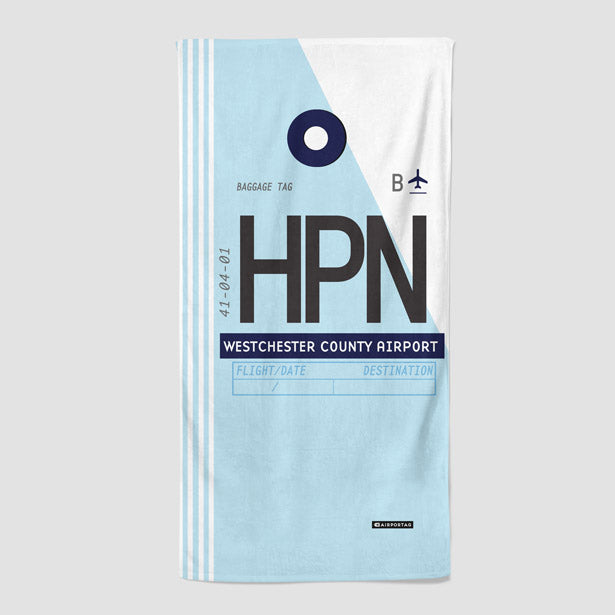 HPN - Beach Towel - Airportag