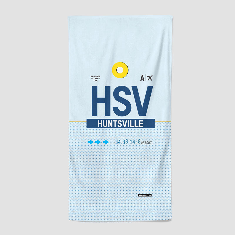HSV - Beach Towel - Airportag