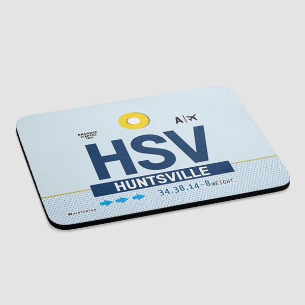 HSV - Huntsville Intl Airport - Alabama, US - Mousepad