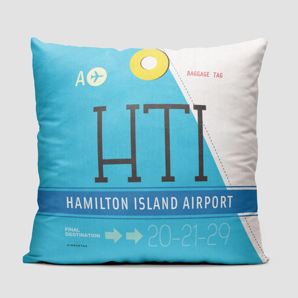 HTI - Throw Pillow - Airportag