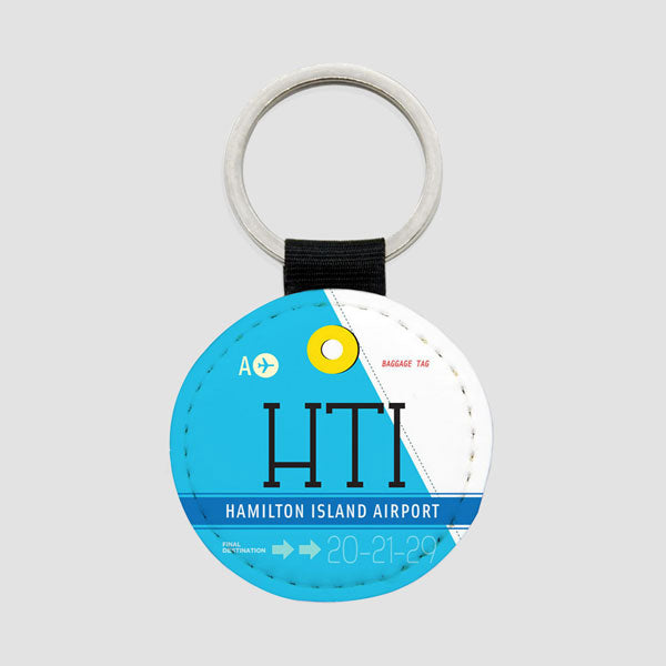 HTI - Round Keychain