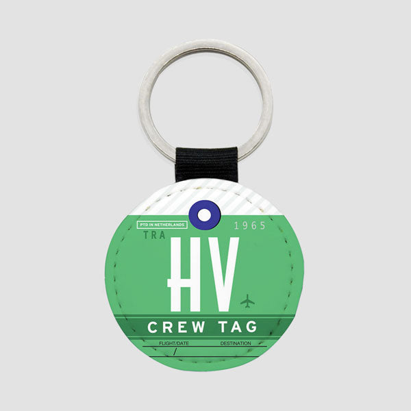 HV - Round Keychain