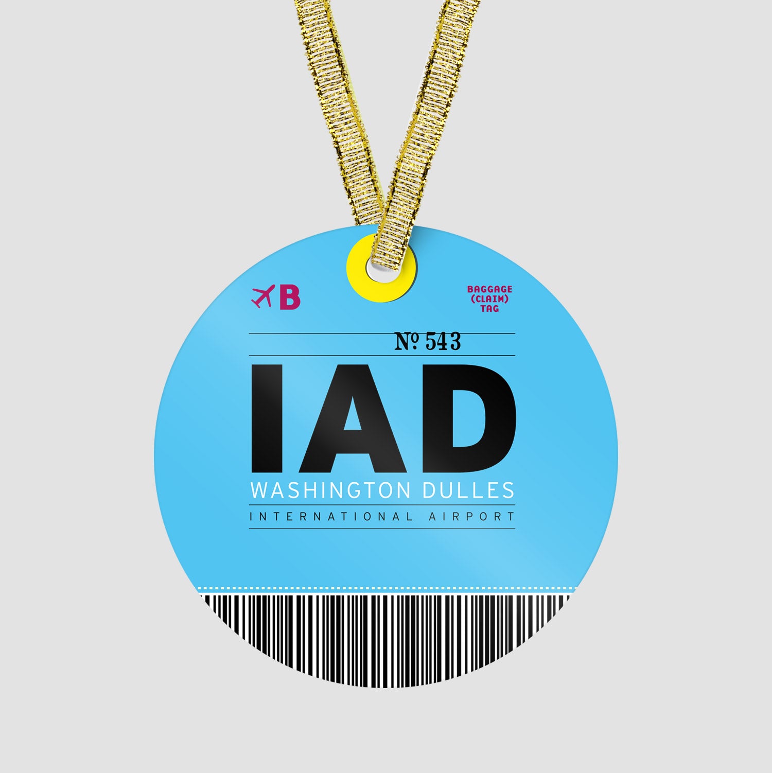 IAD - Ornament - Airportag