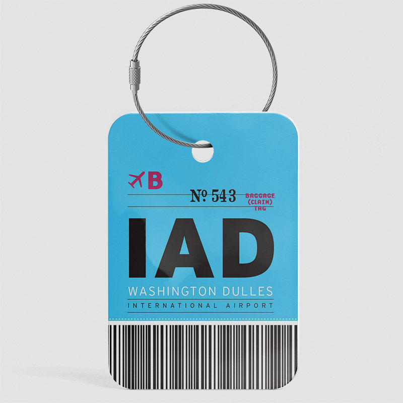 IAD - Luggage Tag