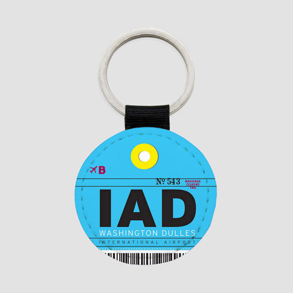 IAD - Porte-clés rond