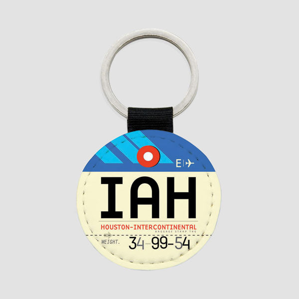IAH - Round Keychain