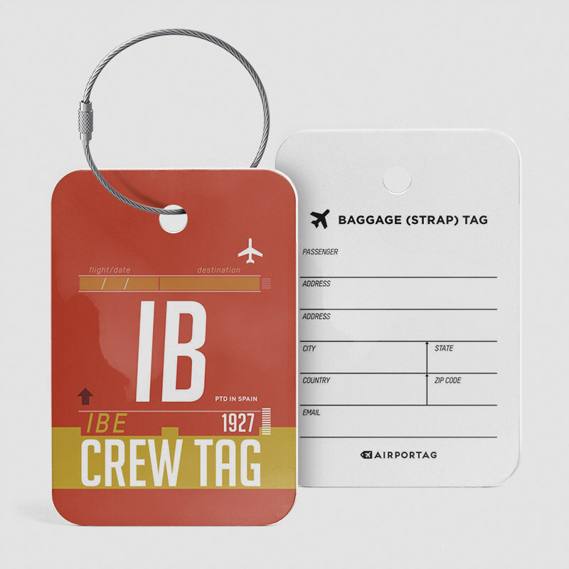 IB - Luggage Tag