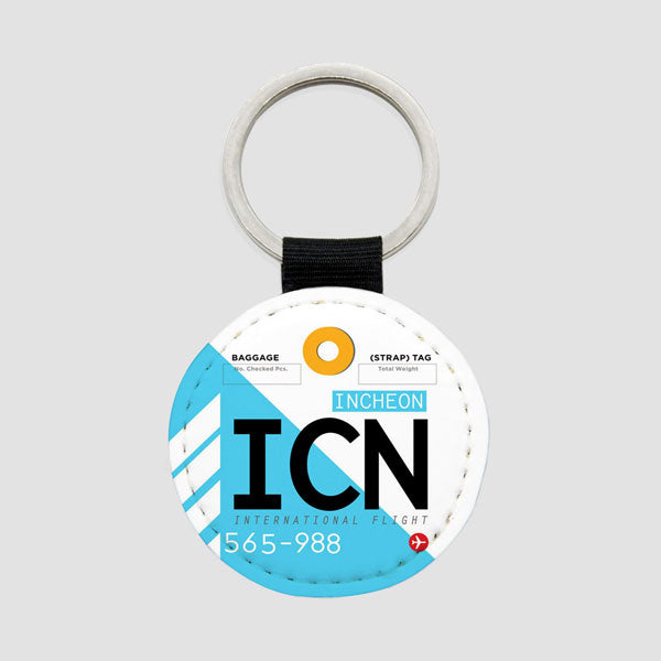 ICN - Round Keychain