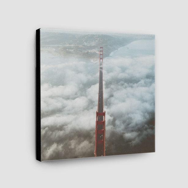 Golden Gate Bridge Fog - Canvas - Airportag