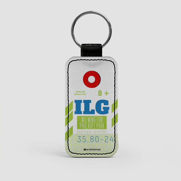 ILG - Leather Keychain - Airportag