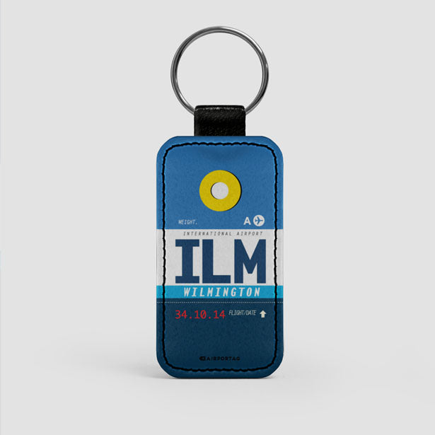ILM - Leather Keychain - Airportag