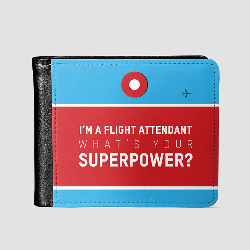 I'm a Flight Attendant - Men's Wallet