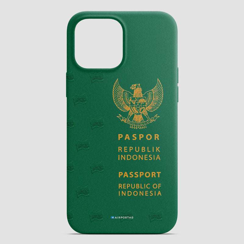 インドネシア - パスポート電話ケース