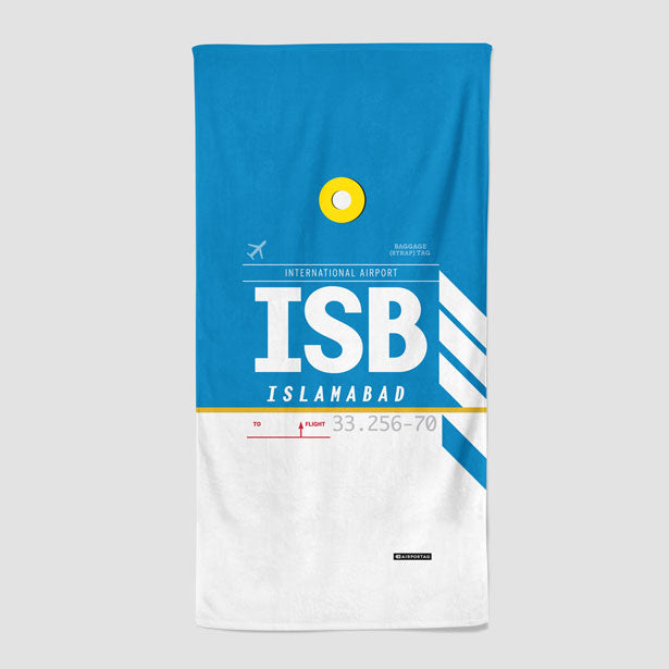 ISB - Beach Towel - Airportag