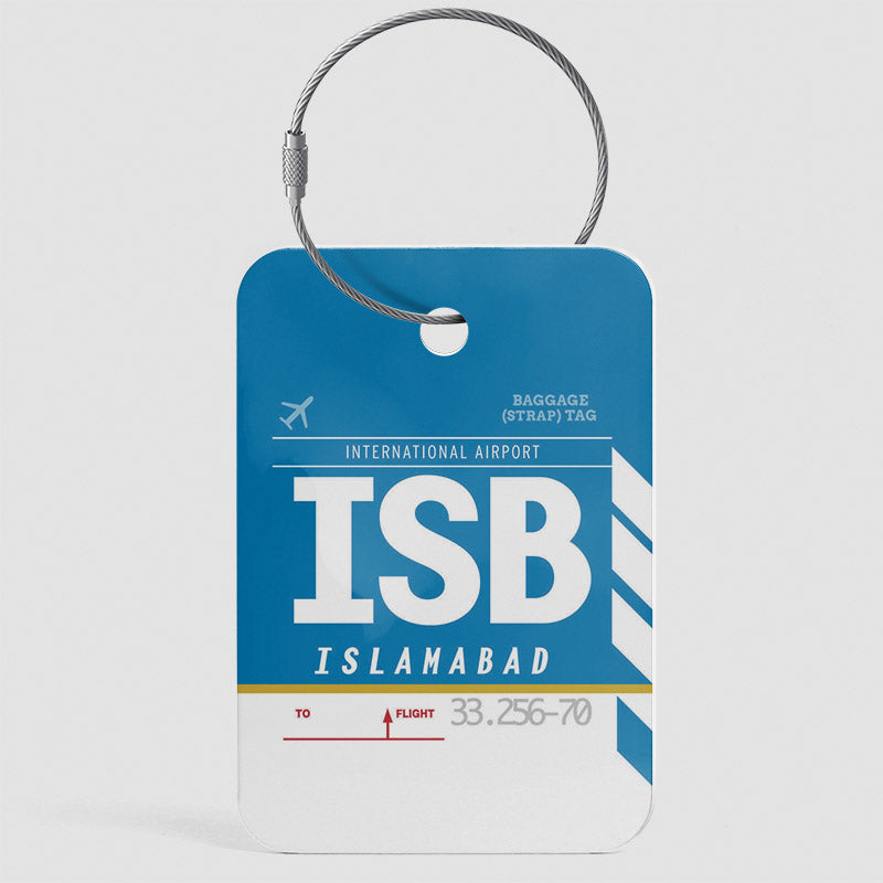 ISB - Étiquette de bagage