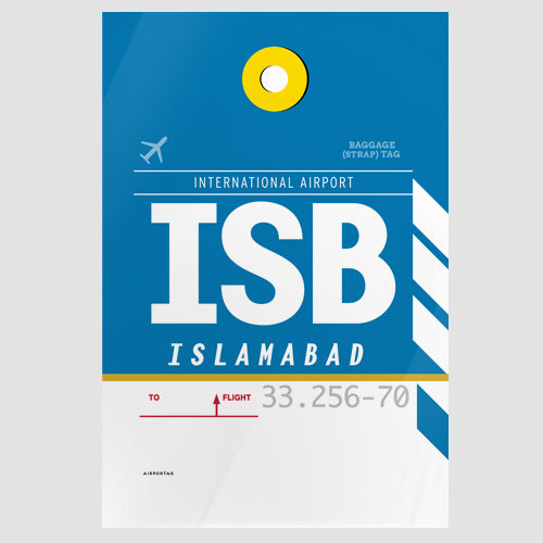 ISB - Poster - Airportag