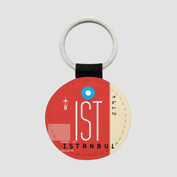 IST - Round Keychain
