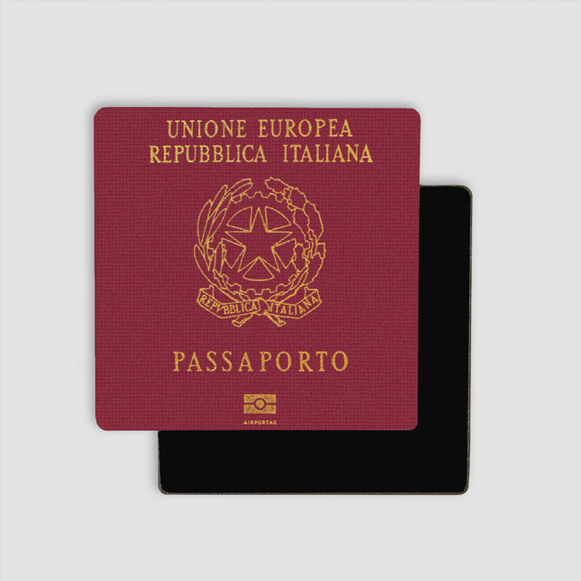 イタリア - パスポート マグネット