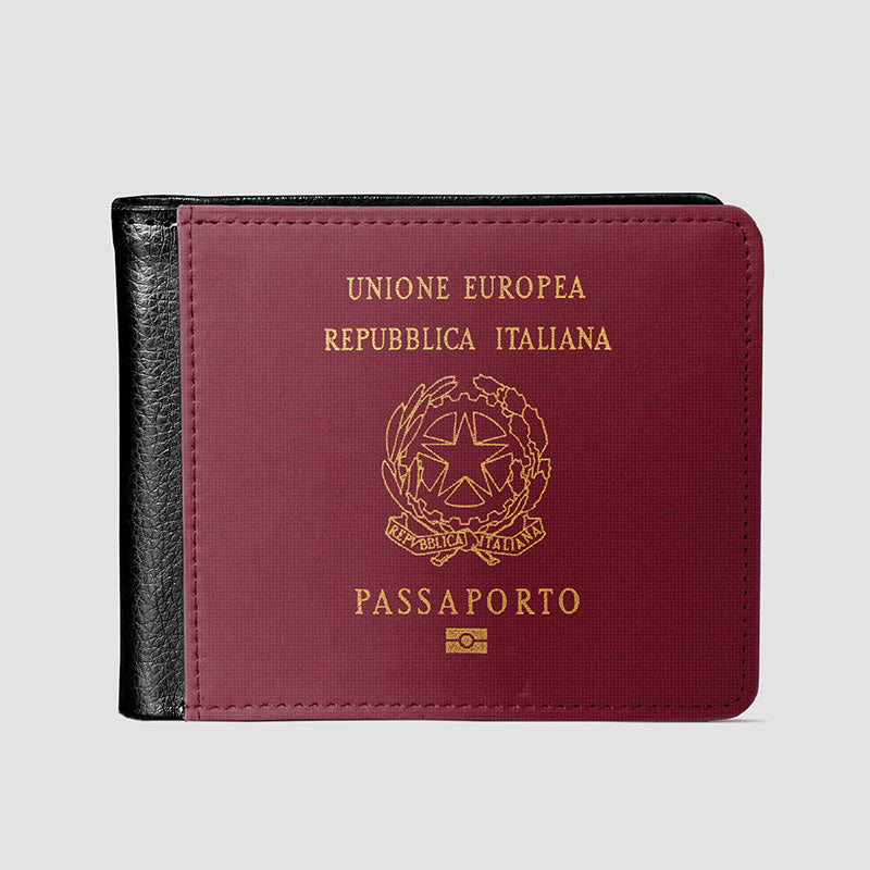 イタリア - パスポート メンズ ウォレット