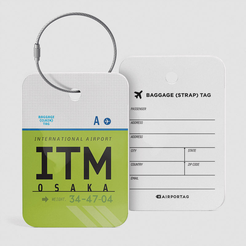 ITM - Étiquette de bagage