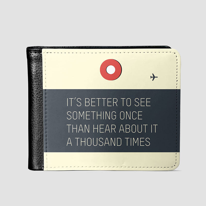 It's Better To See - Men's Wallet