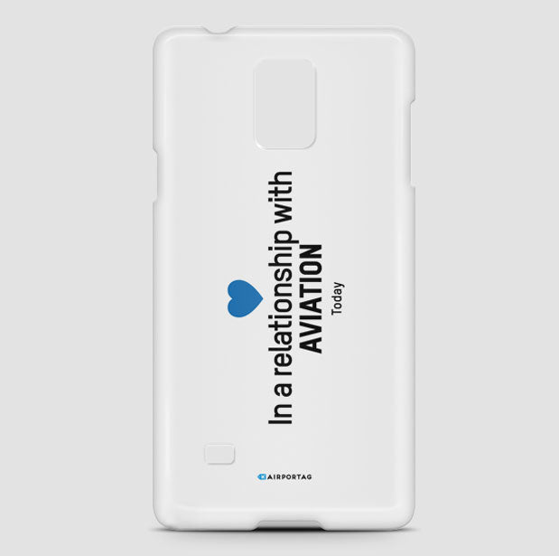 In a relationship with aviation - Phone Case - Airportag