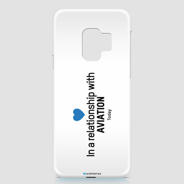 In a relationship with aviation - Phone Case - Airportag