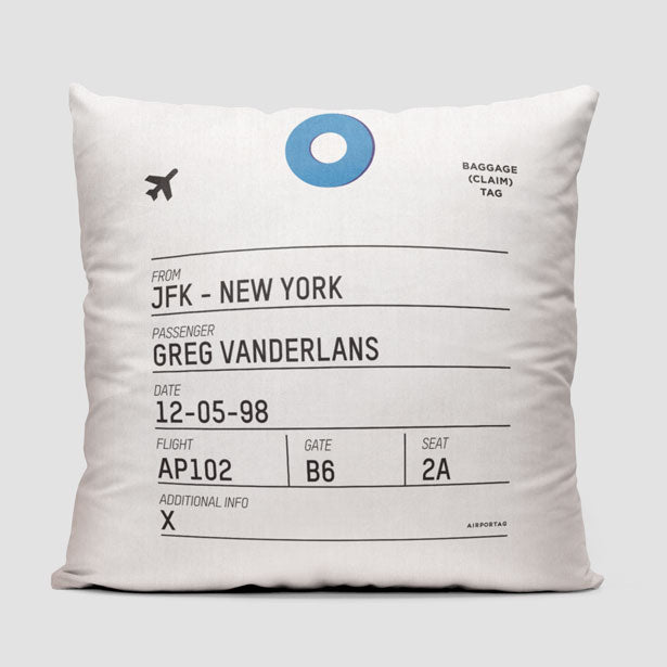 In a relationship with aviation - Throw Pillow - Airportag