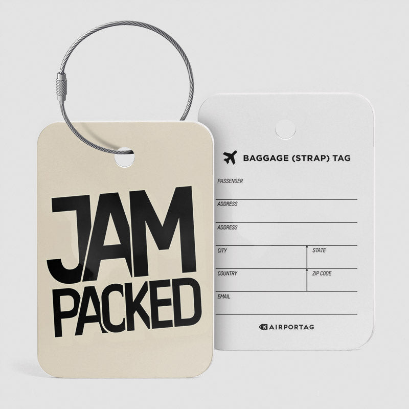 JAM Packed - Luggage Tag