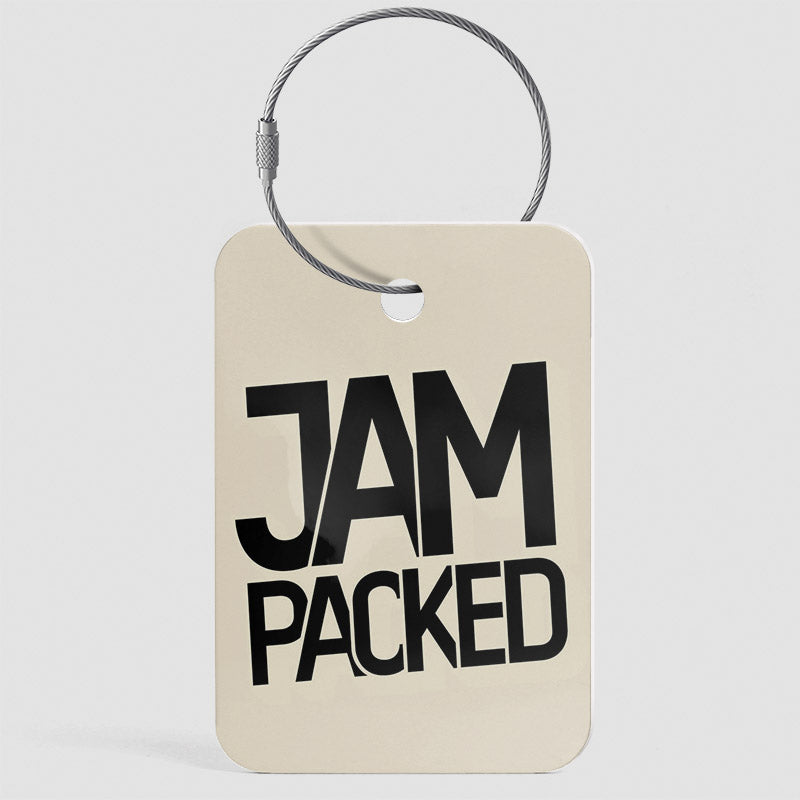 JAM Packed - Étiquette de bagage