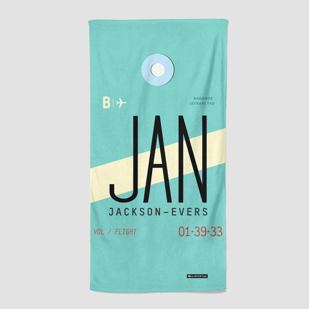 JAN - Beach Towel - Airportag