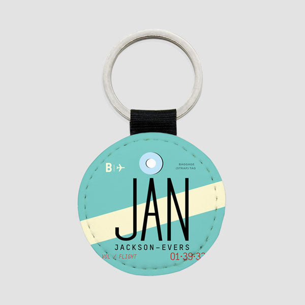 JAN - Round Keychain