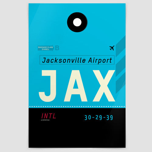 JAX - Poster - Airportag
