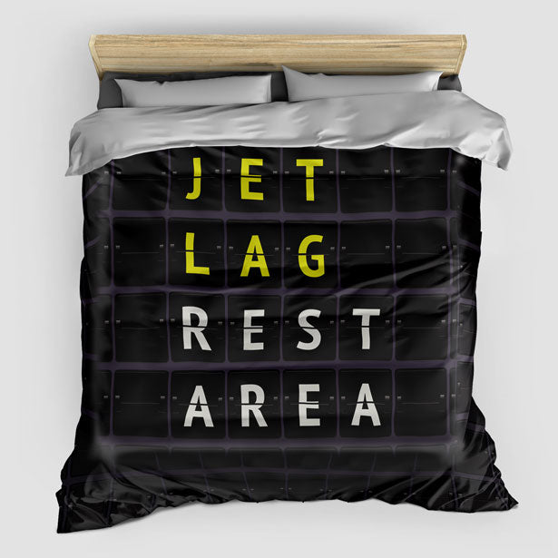 Jet Lag Rest Area - Duvet Cover - Airportag